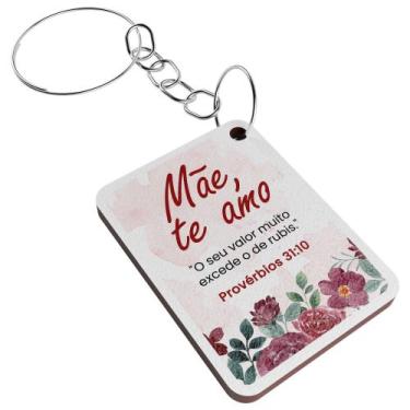 Imagem de Lembrancinha de Chaveiro Dia das Mães - Deliparts, Modelo 5, 100 unida