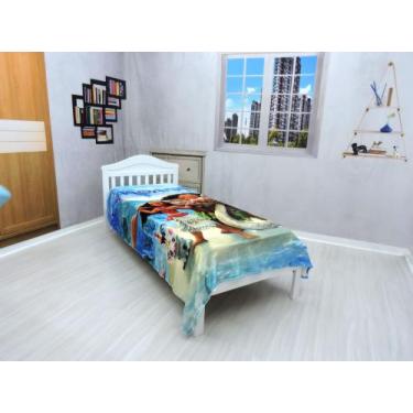 Imagem de Manta Cobertor Infantil Estampada Solteiro Ultra Soft , Macia, Quentin