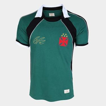 Imagem de Camiseta Vasco da Gama RetrôMania nº 1 Carlos Germano Masculina-Masculino
