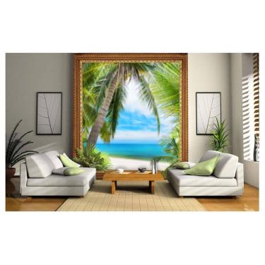 Imagem de Papel De Parede Paisagem Digital Ban 3D Dav70