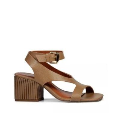 Imagem de Sandalia Orcade Salto Cartagena Lisa-Feminino