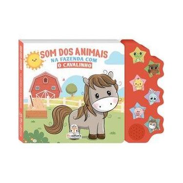 Imagem de Som dos animais: na fazenda com o cavalinho - Blu Editora