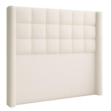 Imagem de Cabeceira Casal Queen Cama Box 160 Cm Berlim Bouclé Off White - Nexta Casa