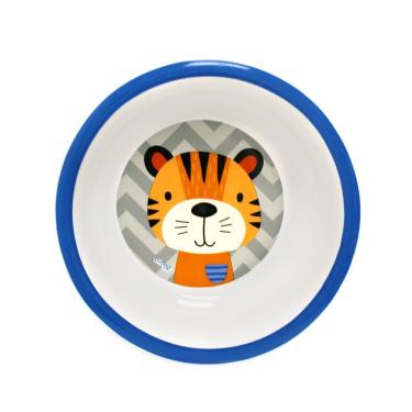 Imagem de Tigela Infantil Tigre Prática Resistente - Clingo