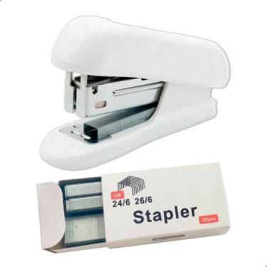 Imagem de Mini Grampeador E Extrator Portátil Colors +320 Grampos 24/6 - - Daruj