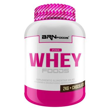 Imagem de PINK WHEY PROTEIN FOODS 2KG -BRNFOODS-Unissex