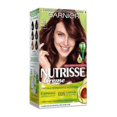 Imagem de Tinta de cabelo garnier nutrisse 46 borgonha - Loreal, borgonha