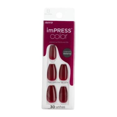 Imagem de Unha Postiça Autocolante imPRESS Color Bailarina Winery In NYC - Kiss 
