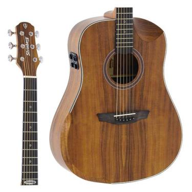 Imagem de Violão Strinberg Galaxy SD-301HCR KS Folk Elétrico Koa Natural Fosco