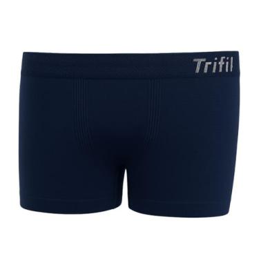 Imagem de Cueca Infantil Boxer Lisa Menino Trifil, P, Navy