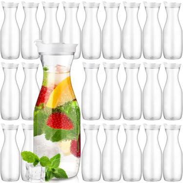 Imagem de Jarra Gejoy 24 Peças Garrafa de Água Plástica 940 ml