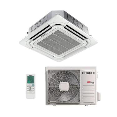 Imagem de Ar-condicionado Cassete Hitachi 24.000 BTUS Inverter 4 Vias Quente e F