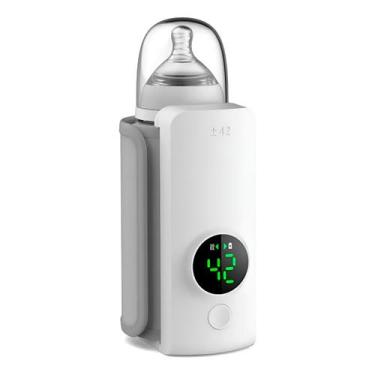 Imagem de Aquecedor de Mamadeiras Portátil Recarregável USB Branco - GXM