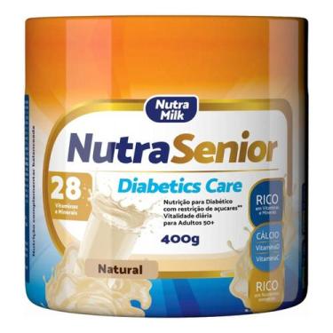 Imagem de Nutra Senior Diabetics Care Sabor Natural Pote 400g Nutra Senior