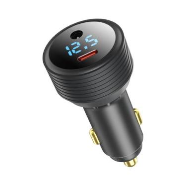 Imagem de Conversor DC De 12V Para 24V 90W, Carregador Veicular Tipo C 45W, Adap