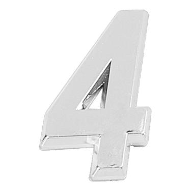 Imagem de Número 4 de Residencia e Casa Brilhante 14cm de Altura