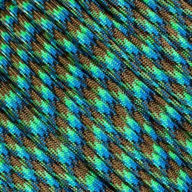 Imagem de Cabo Paraquedas West Coast Paracord 10' 25' 50' & 100' Foot Hanks Tipo III 7 Strand 550 cordão paraquedas muitas cores - a maior seleção de corda de paraquedista