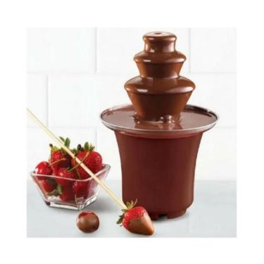 Imagem de Cascata Chocolate Fonte Fondue Elétrica Torre 3 Andares