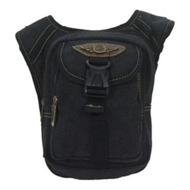 Imagem de Pochete Masculina De Perna Em Lona Brasil Ja8011