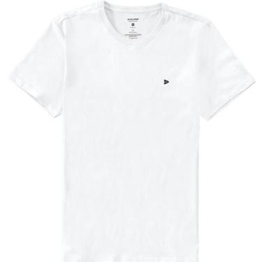 Imagem de Camiseta Masculina Lisa Básica Adulto Malwee Branco