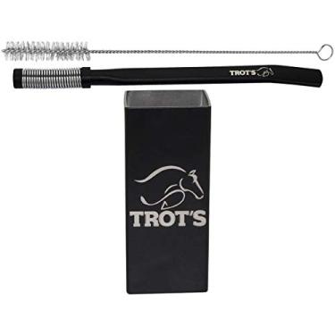 Imagem de KIT COPO DE TERERÉ PRETO + BOMBA TERERÉ PRETA REDONDA