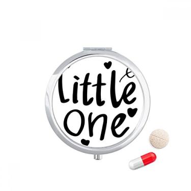 Imagem de Estojo de comprimidos Little One com citação de bolso, caixa de armazenamento de remédios