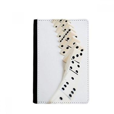 Imagem de Pai Gow Domino Gambling Photo Porta-passaporte Notecase Burse Capa carteira porta-cartões