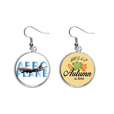 Imagem de Brinco de folha de outono para transporte de aeronaves