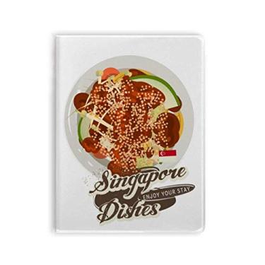Imagem de Diário tradicional de Singapura Rojak para caderno, capa macia