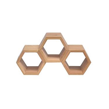 Imagem de Suporte para Vinho Bamboo 15,8x9x30,2cm Kenya