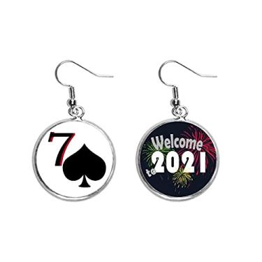 Imagem de Paz Neptune Spade 7 brincos brincos brincos brincos joias 2021 Blessing