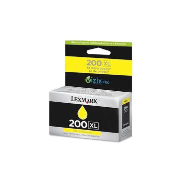 Imagem de Cartucho de Tinta Lexmark 200XL 14L0177 Amarelo Pro 5500 Pro 5500T Pro 4000 Original 30,5ml