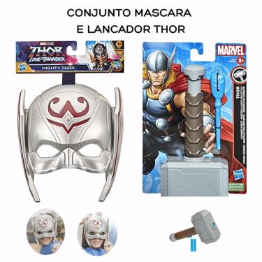 Imagem de Máscara de Brinquedo Marvel Da Jane Foster e Lança Dardos