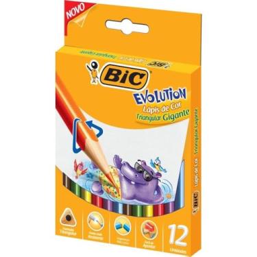 Imagem de BIC Lapis de COR Jumbo Evolution Trian. 12 Cores