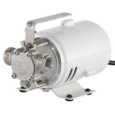 Imagem de Little Giant 555111 360 GPH 115V Bomba utilitária não submersível de latão banhado com kit de acessórios, 360 K, branca