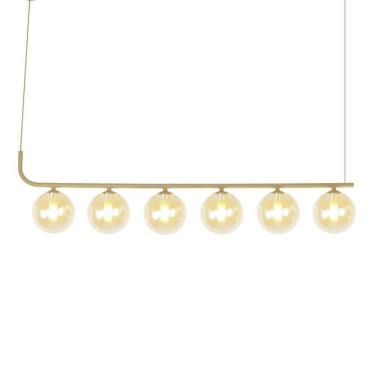 Imagem de Lustre Pendente Quality Orbit II Dourado G9 -