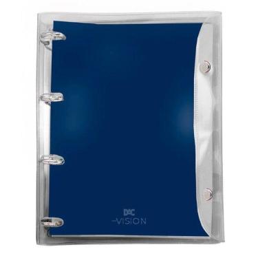 Imagem de Fichário Argolado Vision 192 Folhas - Dac Azul