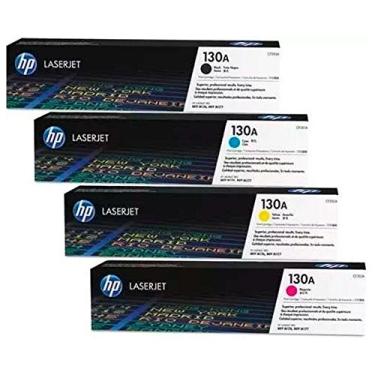 Imagem de Kit 4 Toners Hp Colorido 130A CF350A CF351A CF352A CF353A