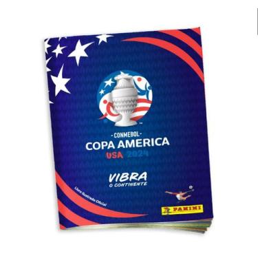 Imagem de Album De Figurinha Conmebol Copa América Usa 2024 Panini