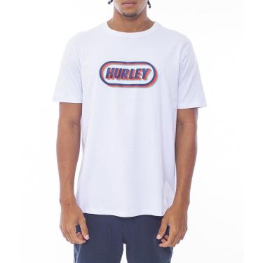 Imagem de Camiseta Hurley Speed WT24 Masculina Branco