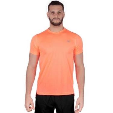 Imagem de Camiseta New Balance Accelerate Coral-Masculino