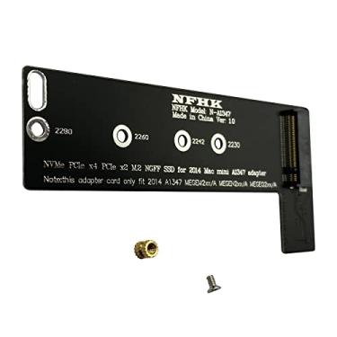 Imagem de BestParts Cartão conversor M.2 NGFF M-Key NVME SSD de substituição para Mac Mini final de 2014 A1347 MEGEN2 MEGEM2 MEGEQ2