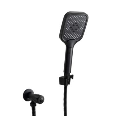 Imagem de Duchinha Higiênica ABS Black Matte c/Registro 1/4 de Volta