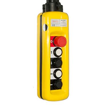 Imagem de Botoeira Pendente 4 Botões + 1 Emergência Talhas Elevadores