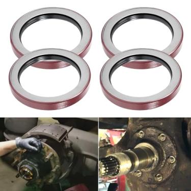 Imagem de YMT Kit de peças de reposição de vedação de óleo unitizado para cubo de roda de reboque serve para eixos Dexter 9K-10K GD, substitui 010-051-00, 370150BGO