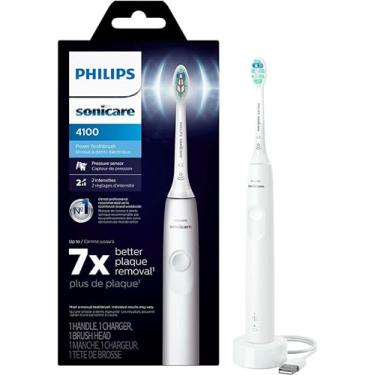 Imagem de Philips Sonicare ProtectiveClean remove até 2 x mais placa, escova de dentes elétrica recarregável de longa duração de 14 dias