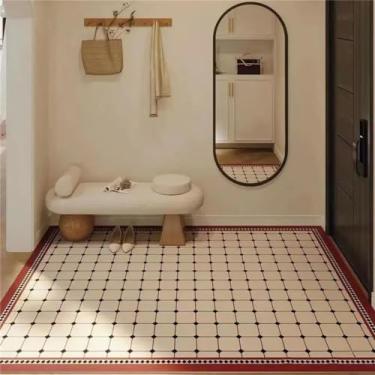 Imagem de Tapetes de entrada tapetes grandes sala estar cozinha à prova de óleo impermeável tapete banheiro antiderrapante, 11,50x160cm