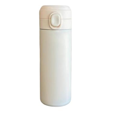 Imagem de Garrafa Térmica Infantil Pequena Escolar Lancheira 350 ml Menino e Menina (Off White)
