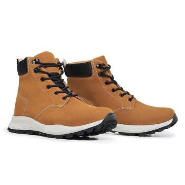 Imagem de Bota Coturno Innovation Adventure Masculina Trilha Mostarda