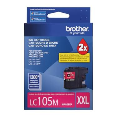 Imagem de BROTHER Cartucho de tinta para 1200 impressões, Rosa, padrao, LC105M